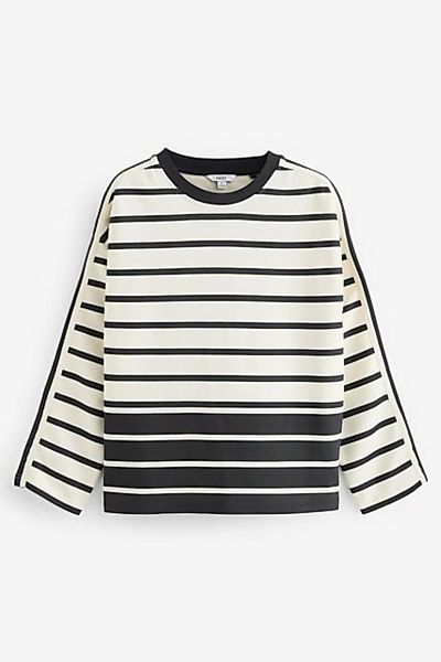 Next Sweatshirt Elegantes Sweatshirt mit Streifen (1-tlg) günstig online kaufen