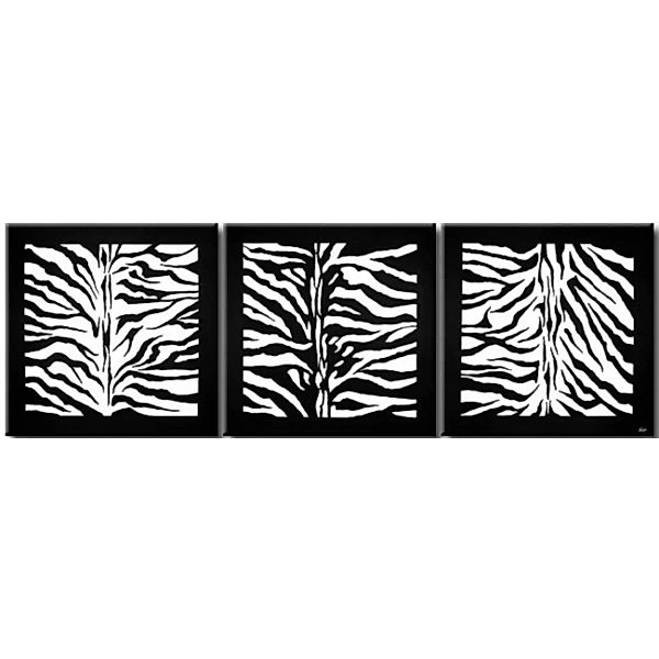 Leinwandbild Zebra-Muster  XXL günstig online kaufen