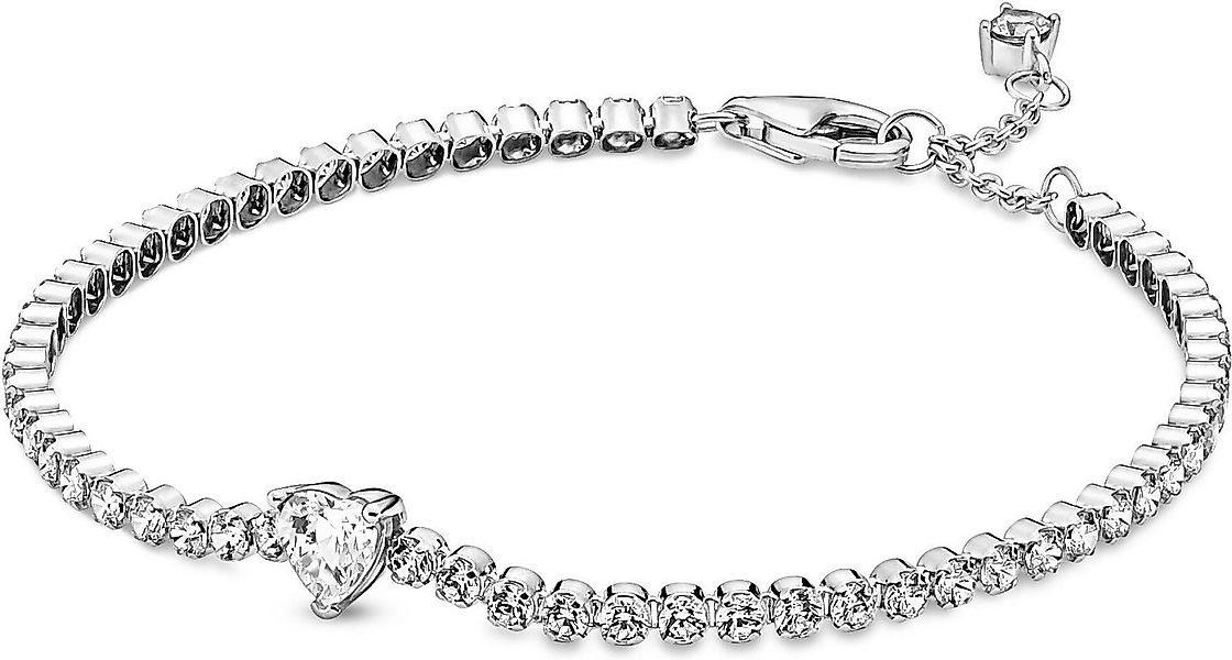 Pandora Armband Pandora Funkelndes Herz Tennisarmband 590041C01 Damenarmban günstig online kaufen