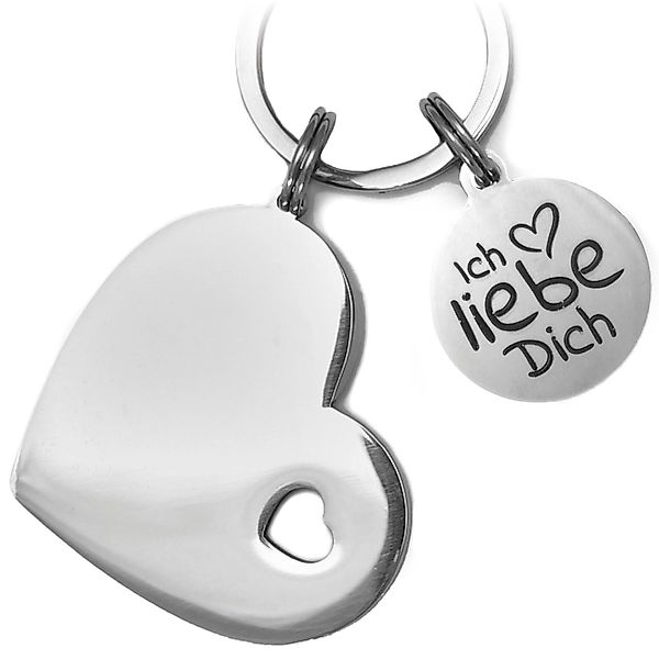 SONNBÄR Schlüsselanhänger Ich liebe dich Herz günstig online kaufen