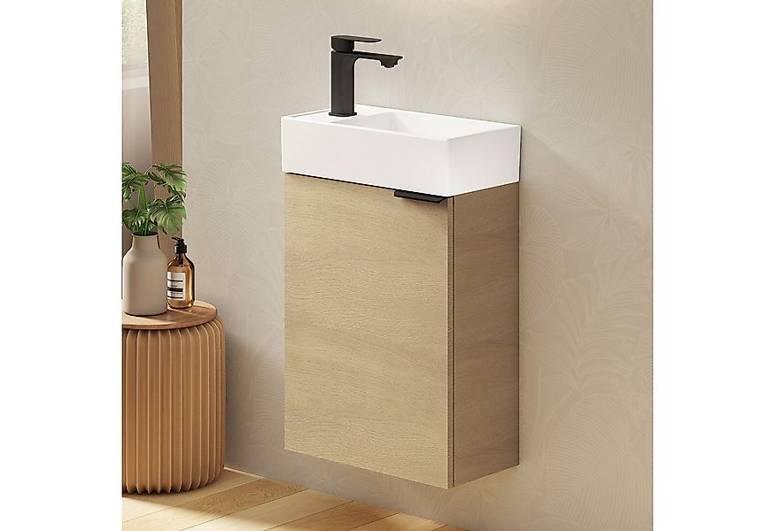 EMKE Waschtisch Waschtisch mit Unterschrank 41,7 cm klein Badmöbel für bad günstig online kaufen