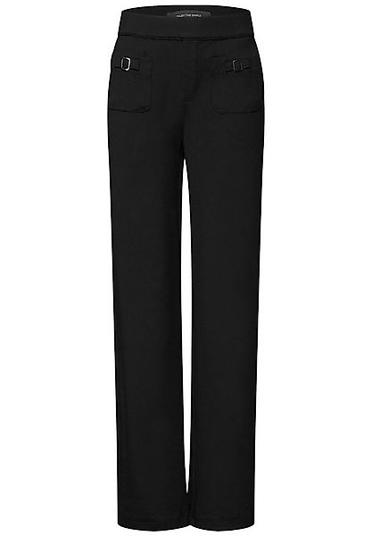 STREET ONE Stoffhose Straight Leg_Front Pocket Buck günstig online kaufen