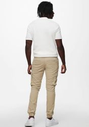 Only & Sons Herren Cargo Hose ONSCAM STAGE 6687 - Tapered Fit - Grau günstig online kaufen