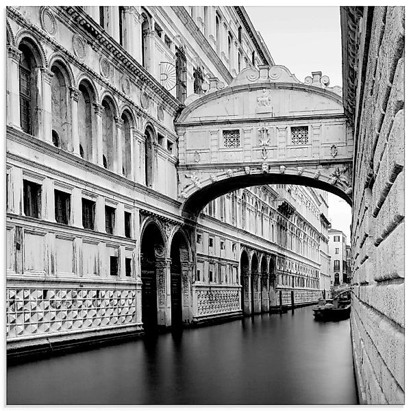 Artland Glasbild "Seufzerbrücke", Italien, (1 St.) günstig online kaufen
