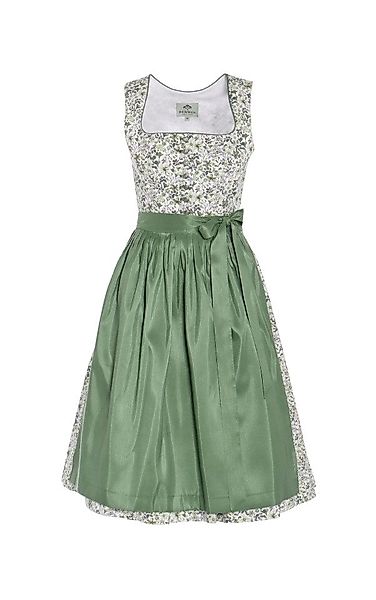 Berwin Dirndl Blumendirndl mit uni Schürze günstig online kaufen