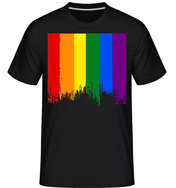 LGBTQ Pinselstrich · Shirtinator Männer T-Shirt günstig online kaufen