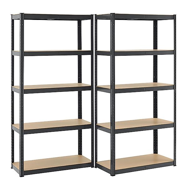 Juskys 3er Regalsystem 1 Corner und 2 Basic Insgesamt 15 Böden mit 2625 kg günstig online kaufen