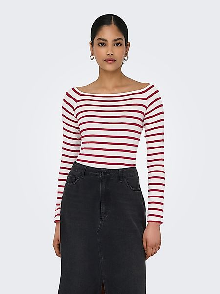 ONLY Langarmshirt ONLGLAMOUR L/S BOAT NECK günstig online kaufen