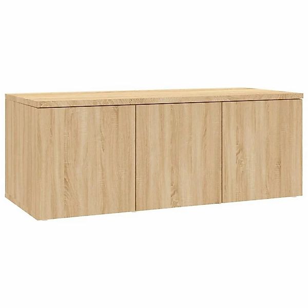 VidaXL TV-Schrank Sonoma-Eiche 80x34x30 cm Holzwerkstoff günstig online kaufen
