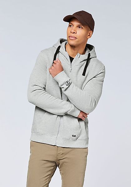 Chiemsee Sweatjacke Sweatjacke mit Kapuze und Label-Symbol am Ärmel 1 günstig online kaufen