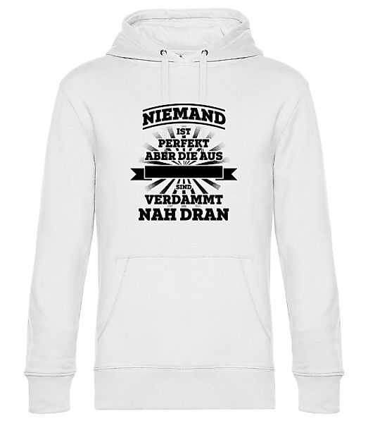 Niemand Ist Perfekt · Unisex Premium Hoodie günstig online kaufen