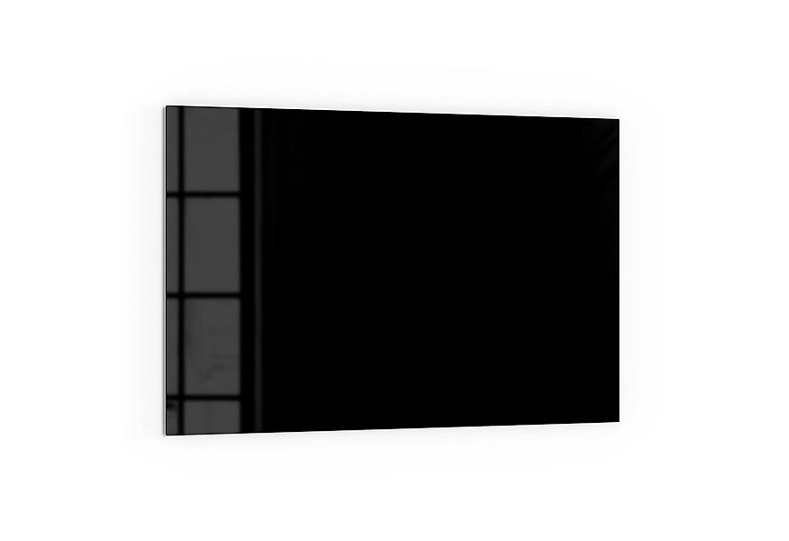 DEQORI Küchenrückwand 'Unifarben - Schwarz', Glas Spritzschutz Badrückwand günstig online kaufen