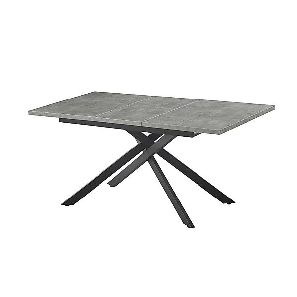 B&D home Esstisch Ausziehtisch LARS, X-Gestell, günstig online kaufen