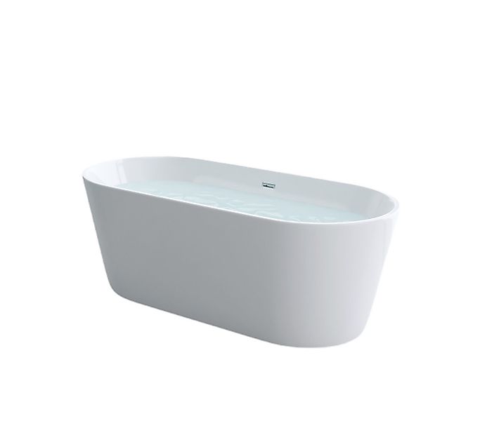 Mai & Mai Badewanne Standbadewanne Freistehende Acryl Wanne Neu B:150-183cm günstig online kaufen