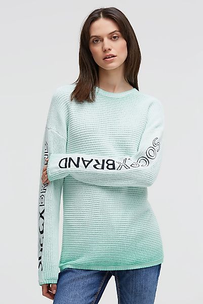 SOCCX Rundhalspullover aus Baumwolle günstig online kaufen