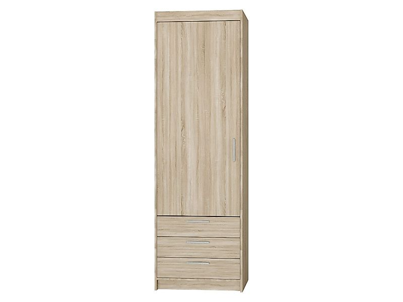 Beautysofa Drehtürenschrank ELENA 1D mit Schubladen günstig online kaufen