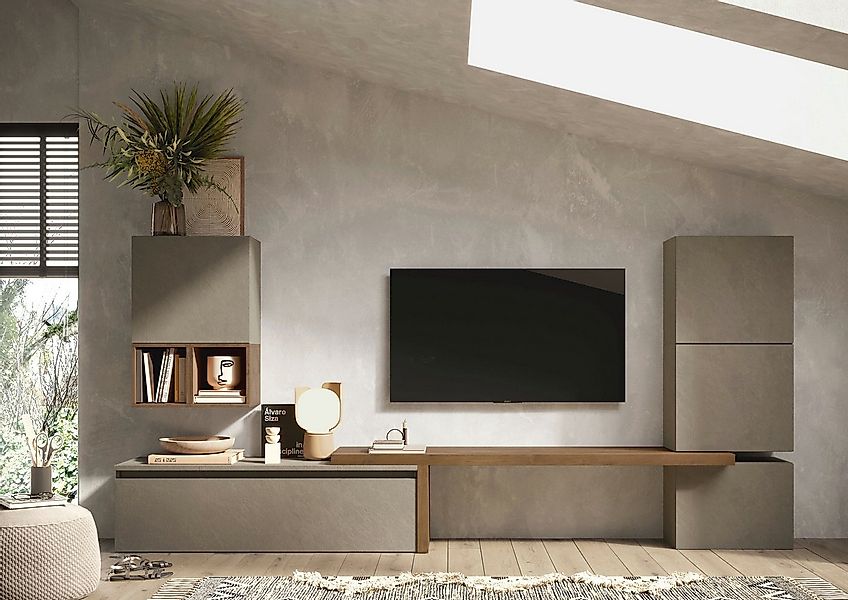 INOSIGN Wohnwand Infinity, 7tlg. Breite 290 cm, Höhe variabel, Schrankwand, günstig online kaufen