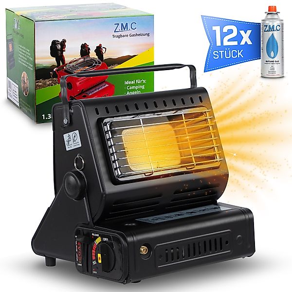 ZMC Heizstrahler 2-in-1 Tragbare Gasheizung und günstig online kaufen