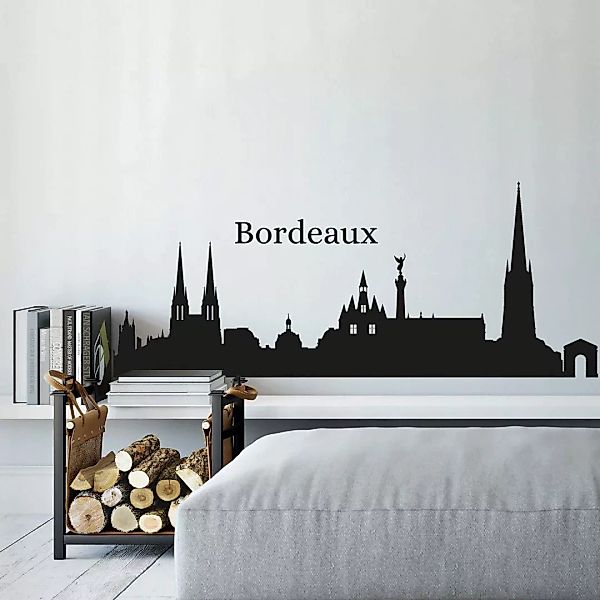 Wall-Art Wandtattoo "Stadt Skyline Bordeaux 120cm", (1 St.) günstig online kaufen