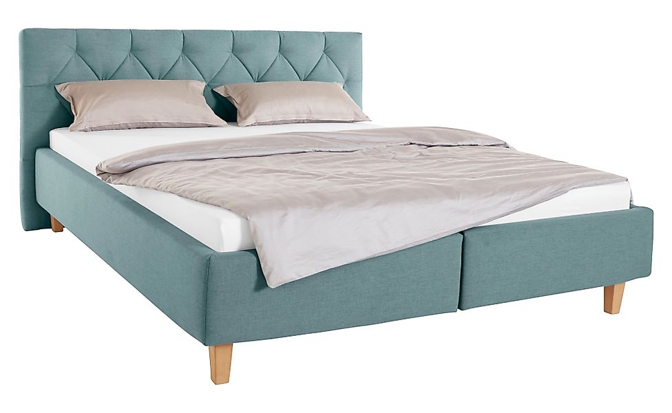 Home affaire Polsterbett »Sunley 100« Kreuzsteppung, Kopfteilhöhe 102 cm, o günstig online kaufen