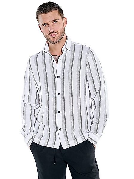 emilio adani Langarmhemd Overshirt gestreift günstig online kaufen