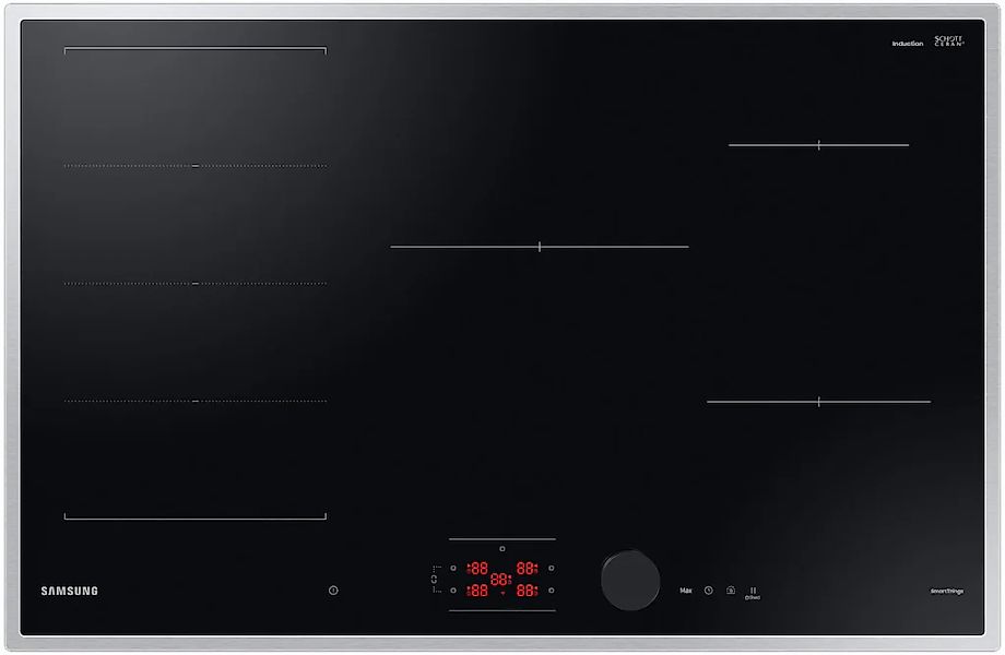 Samsung Flex-Induktions-Kochfeld "NZ85C6058HK/U1" Mehr Flexibilität und vie günstig online kaufen