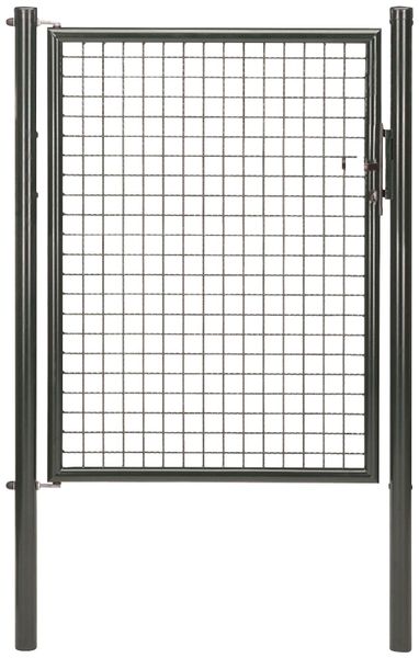 Einzeltor für Maschendraht- u. Fix-Clip Pro-Zaun Anthrazit-Met. 125 x 100 c günstig online kaufen