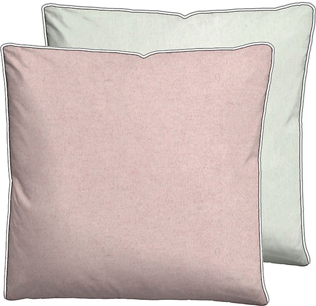 Biberna Kissenbezug Hermal Flanell mit Reißverschluss, günstig online kaufen