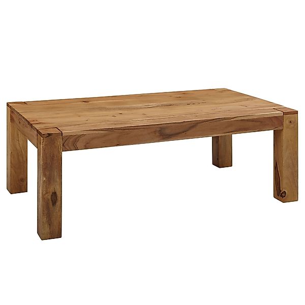 FINEBUY Couchtisch SuVa2396_1 (Akazie Massivholz, 110x60x40 günstig online kaufen