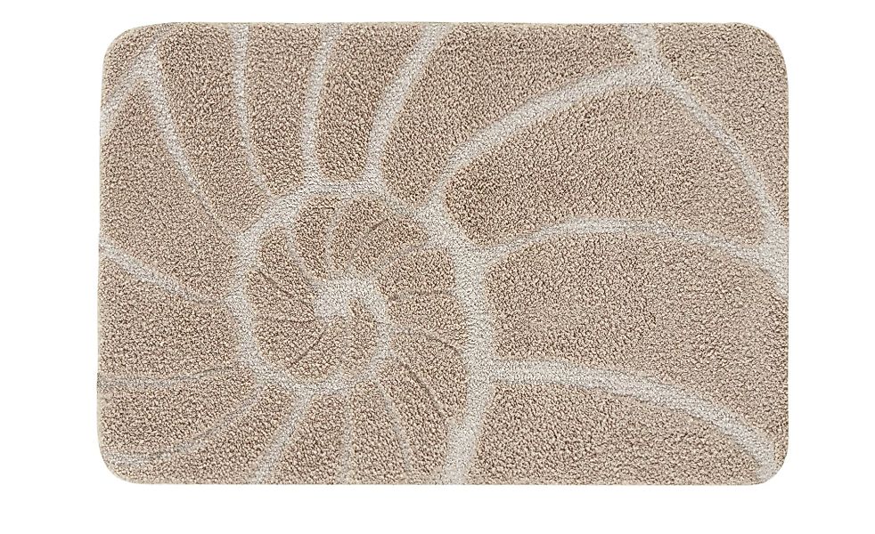 Kleine Wolke Badteppich  Muschel - beige - 100% Polyester - 60 cm - Heimtex günstig online kaufen