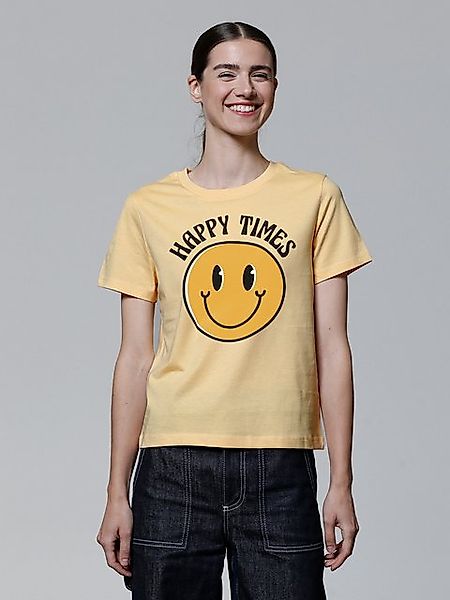 wat? Apparel T-Shirt Happy times smiley emoji günstig online kaufen