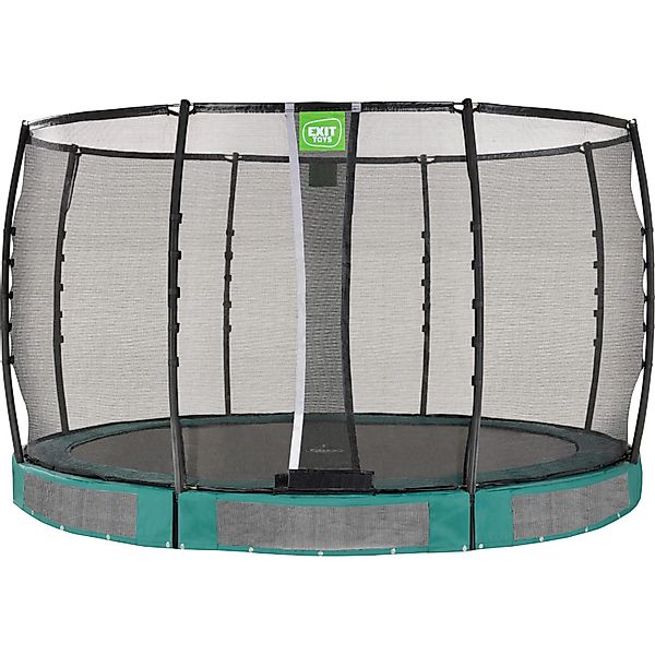 EXIT Allure Premium Bodentrampolin Ø 366 cm Grün günstig online kaufen