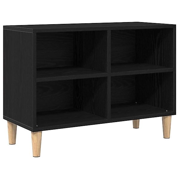 vidaXL TV-Schrank Schwarz 69,5 x 30 x 50 cm Holzwerkstoff 862583 günstig online kaufen