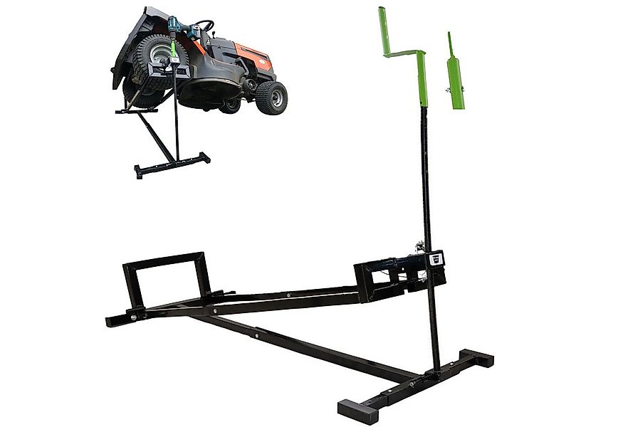 TRUTZHOLM Rasentraktor Heber 400 kg Handkurbel Adapter stufenlos verstellba günstig online kaufen