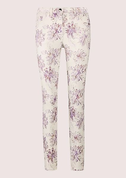 MADELEINE Chinos "Druckhose Schlanke Hose mit Unikat-Print" günstig online kaufen