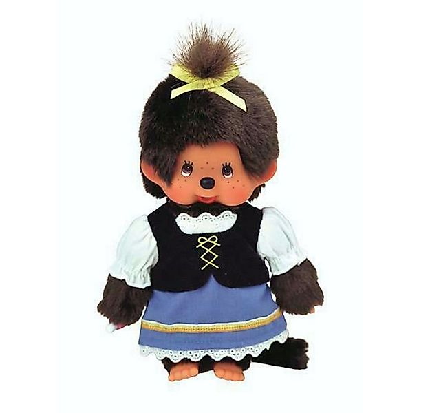 Monchhichi Plüschfigur Bayrisches Mädchen 20 cm Monchhichi Puppe Bayerin Tr günstig online kaufen