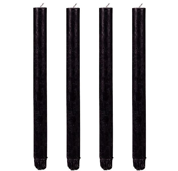 matches21 HOME & HOBBY Tafelkerze Stab-Kerzen 4er Set hochwertige Tafelkerz günstig online kaufen