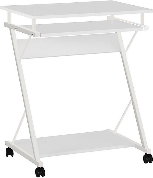 INOSIGN Computertisch ERVIE, Rolltisch, Laptoptisch, stabiles Metallgestell günstig online kaufen