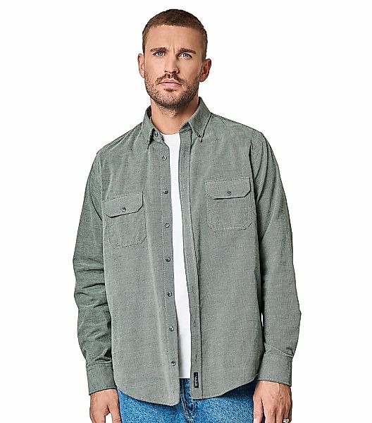 CASAMODA Langarmhemd "CASAMODA Hemdjacke uni" günstig online kaufen