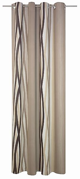 Wirth Vorhang "Brooklyn" Ösen 1 Stk. tlg. günstig online kaufen