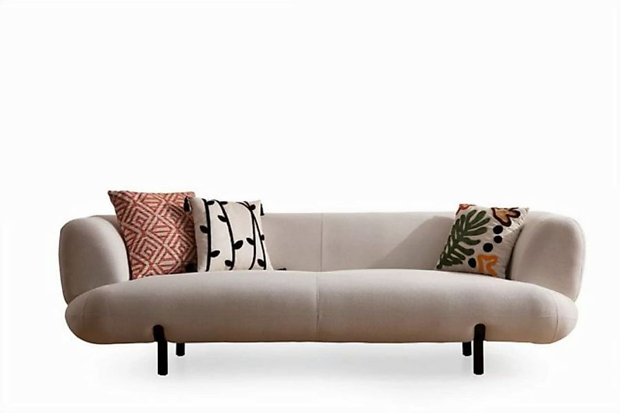 Nobelaa Sofa Sitzgruppe/Sofa Set - Wohnzimmergarnitur "Rose" 3+3+1+1 günstig online kaufen