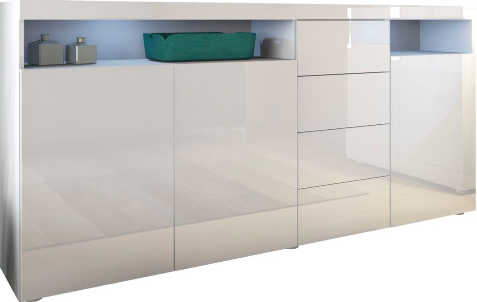 borchardt Möbel Highboard "Kapstadt" Breite 200 cm günstig online kaufen