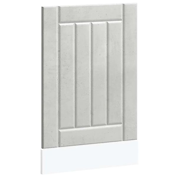 vidaXL Geschirrspülerblende Lucca Betongrau Holzwerkstoff 853891 günstig online kaufen