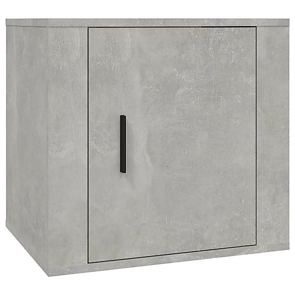 vidaXL Nachttisch Nachttisch Betongrau 50x39x47 cm günstig online kaufen