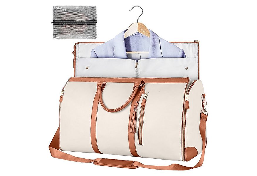 Mutig Reisetasche Reisetasche faltbar, wasserdichter Kleidersack aus Leder günstig online kaufen