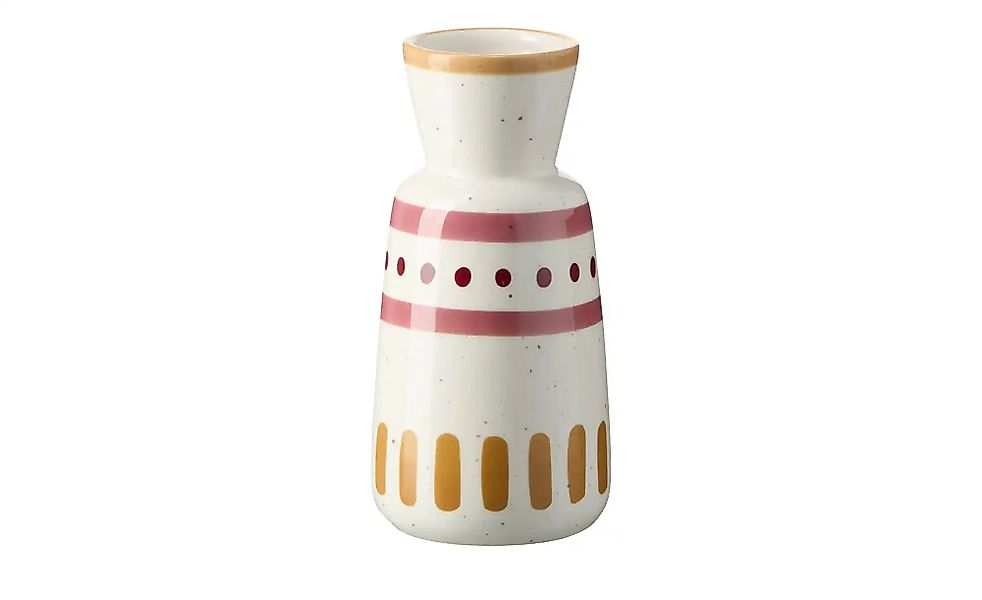 HOME STORY Vase ¦ braun ¦ Dolomite ¦ Maße (cm): H: 17,8  Ø: 8.8 Accessoires günstig online kaufen