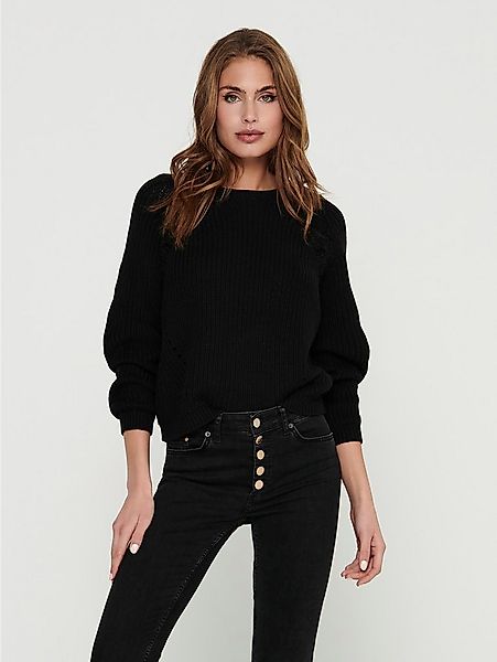 ONLY Strickpullover ONLMAGA L/S LACE PULLOVER KNT NOOS mit Spitze günstig online kaufen