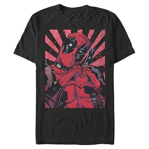 Marvel - Deadpool - Deadpool Close Heart Pool - Männer T-Shirt günstig online kaufen