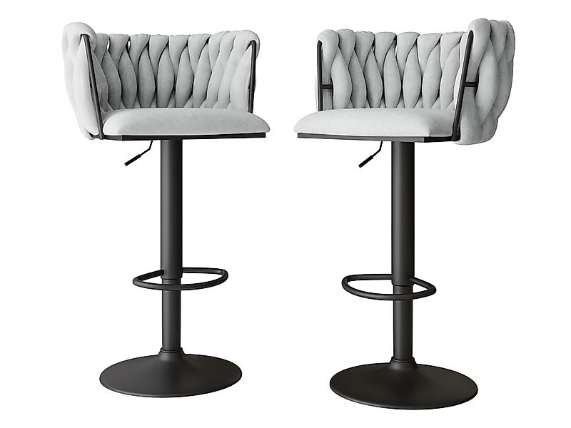 MIRJAN24 Barhocker Muz BS-1142/BK (2er-Set), Gasdruckfeder, günstig online kaufen