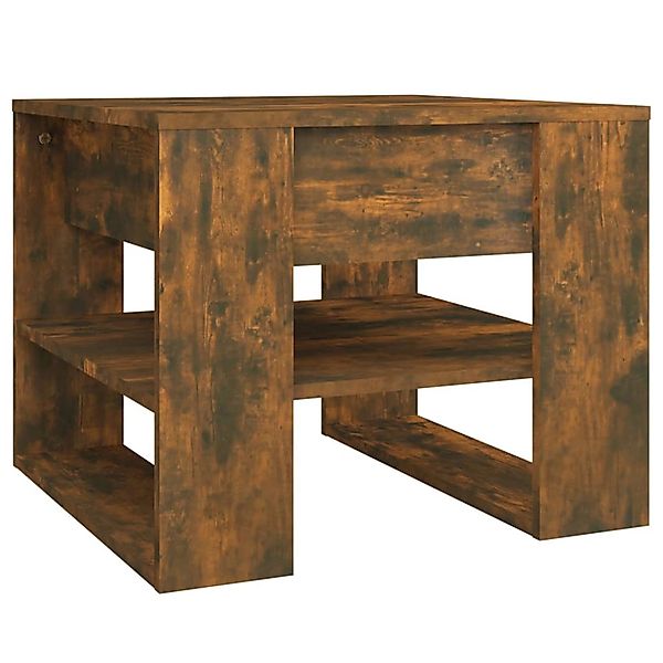vidaXL Couchtisch Räuchereiche 55,5x55x45 cm Holzwerkstoff 816931 günstig online kaufen